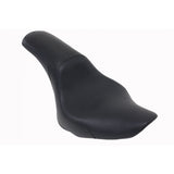 Saddlemen Profiler 2-Up Low Profile Seat for 2007-17 Harley Softail Fat Boy - Black/Basket-Weave - 806-12-147