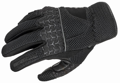 FirstGear Rush Air Gloves for Men - Black - Large