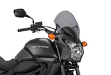 Puig Naked Gen Sport Windscreen for 2014-19 Honda CTX700 - Smoke - 7009H