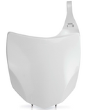 Acerbis Front Number Plate for 2009-12 Kawasaki KX250F / KX450F - White - 2141750002