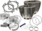 S&S Cycle 910-0481 Big Bore Cylinder Kit for Harley Dyna and Softail Models