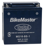BikeMaster TruGel Battery - 12 Volt - MG16-BS-1