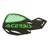 Acerbis Vented Uniko Hand Guards - Black/Green - 2072671043