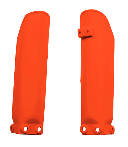 Acerbis Fork Covers for 2009-18 KTM 65 SX - 16 Orange - 2253025226