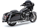 Cobra USA Race Pro Slip-On Mufflers for 2017-22 Harley FL Touring models - Chrome - 6216