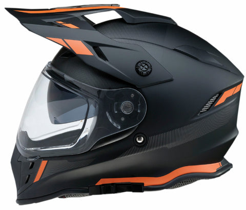 Z1R Range Uptake Helmet - Black/Orange - X-Small