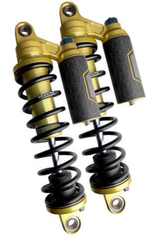 Legends REVO-ARC Piggyback Coil Suspension For 1999-17 Harley Dyna - Heavy Duty - 13 Inch - 1310-1914
