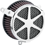 Cobra USA Air Cleaner Kit for Harley Electra / Road Models - Chrome - 606-0100-04