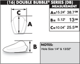 Zero Gravity Double Bubble Windscreen for 2011-14 Ducati Panigale 1199 - Dark Smoke - 16-738-19