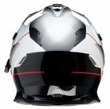 Z1R Range Bladestorm Snow Electric Helmet - Black/Red/White - Medium