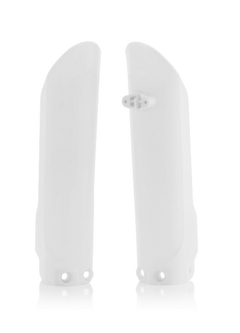 Acerbis Fork Covers for 2018-21 KTM SX 85 - White - 2686000002