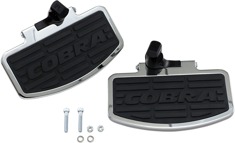 Cobra USA Boulevard Passenger Floorboards for 2004-09 Honda VTX1300C - 06-3637