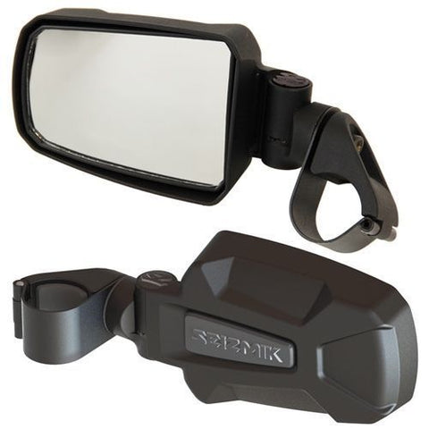 Seizmik Pursuit Elite HD Side View Mirrors for 1.75 Inch Roll Cage Bars - 18071