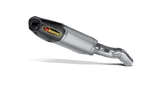 Akrapovic Titanium Slip-On Muffler for 2007-08 Kawasaki Ninja ZX-6R - S-K6SO5-HACT