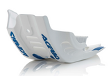 Acerbis Offroad Skid Plate for Husqvarna / KTM models - White/Blue - 2449421029