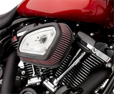 Arlen Ness Stage I Big Sucker Air Cleaner Kit for 2017-22 Harley M8 models - Use OEM Cover - 18-459