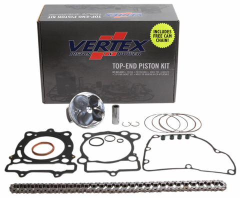 Vertex Top-End Rebuild Kit for 2007-08 Honda CRF450R - 95.95mm - VTKTC23003A-2