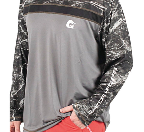 Gator Waders Performance Fishing Shirt - Blacktip - Large