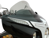 Klock Werks Flare Windshield for 2014-21 Indian Chieftain / Roadmaster models - 10 inch - Tint