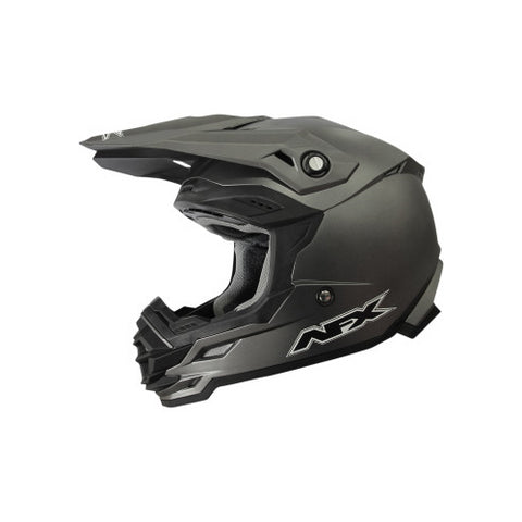 AFX FX-19 Racing Off-Road Helmet - Frost Gray - X-Small