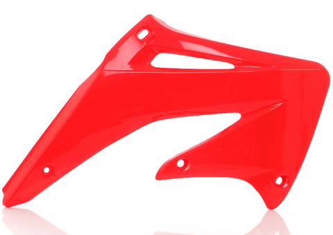 Acerbis Radiator Shrouds for 2002-04 Honda CRE450 R/F - Red - 2071390227