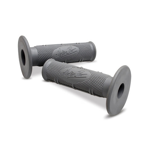 Motion Pro DirtControl Grips with Half Waffle Pattern - Gray - 01-1099