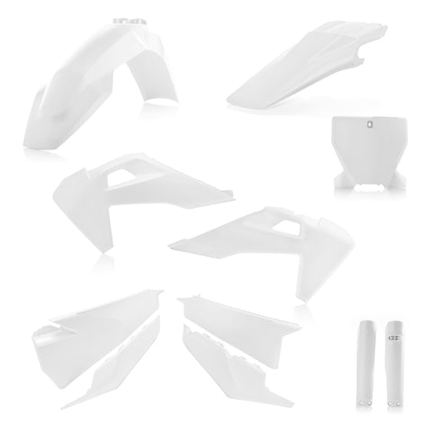 Acerbis Full Plastic Kit for Husqvarna models - White - 2726550002