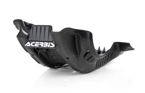 Acerbis Offroad Skid Plate for Gas Gas / Husqvarna models - Black/White - 2791651007