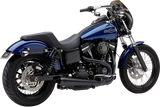 Cobra USA El Diablo 2-into-1 Exhaust for 2006-11 Harley Dyna Models - Black - 6476B