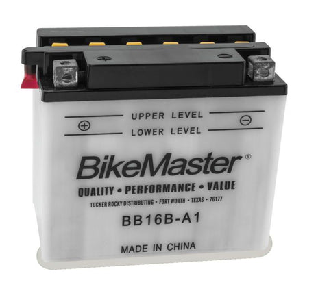 Bike Master Performance Conventional Battery - 12 Volt - BB16B-A1