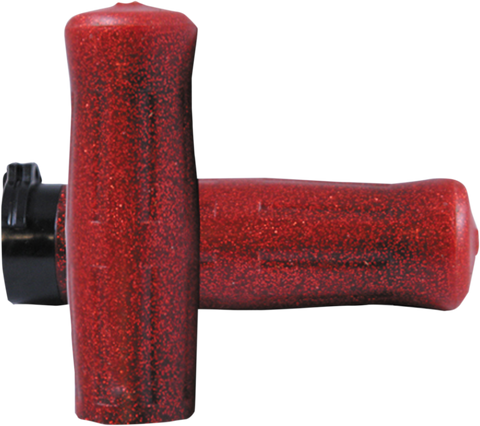 Avon Old School Grips for Harley Dyna / Electra Models - Red Spark - OLD-69-S-RED