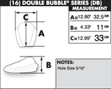 Zero Gravity Double Bubble Windscreen for 2012-18 MV Agusta F3 675 / F3 800 - Clear - 16-763-01
