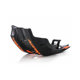 Acerbis Offroad Skid Plate for 2019-22 Husqvarna FC/FX 450 - Black/16 Orange - 2733465229