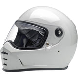 Biltwell Lane Spliter Helmet - Gloss White - Medium