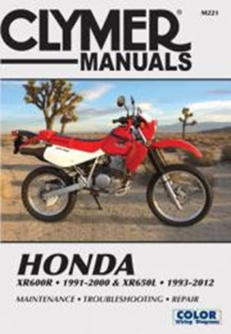 Clymer M221 Service & Repair Manual for Honda XR600R / XR650L