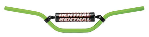 Renthal 784-03-GN-03-219 RC Mini Bend Racer Handlebar - 7/8 Green
