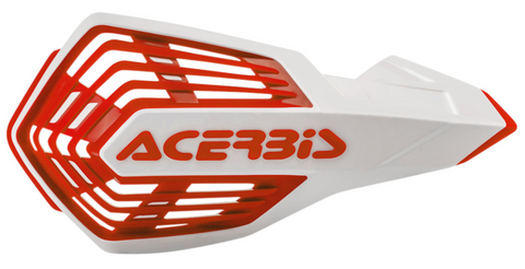 Acerbis X-Future Hand Guards - White/Red - 2801961030