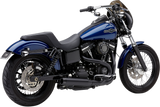 Cobra USA El Diablo 2-into-1 Exhaust for 2006-11 Harley Dyna Models - Black - 6496B