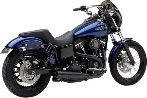 Cobra USA El Diablo 2-into-1 Exhaust for 2006-11 Harley Dyna Models - Black - 6496B