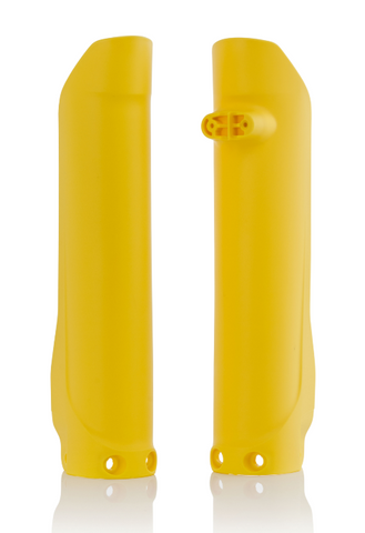 Acerbis Fork Covers for 2016-21 Husqvarna models - Yellow - 2470680005