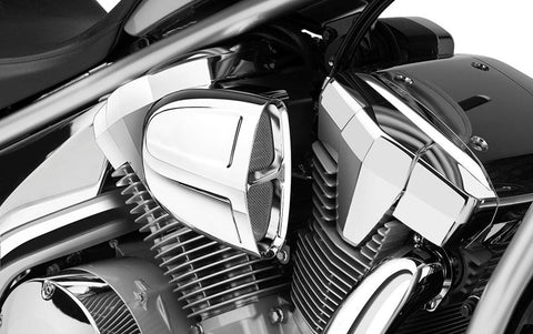 Cobra Powerflo Air Intake Kit for Harley FLS / FXS models - Chrome - 606-0102