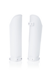 Acerbis Fork Covers for 2017-21 Husqvarna TC65 - White - 2732020002