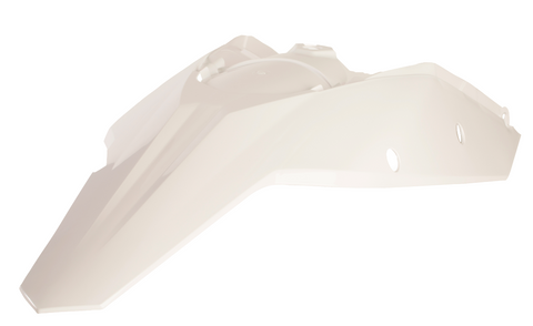 Acerbis Rear Fender for 2008-11 KTM EXC / EXC-F models - White - 2113830002