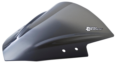Zero Gravity SR Series Windscreen for 2013-17 Kawasaki EX300 Ninja 300R - Light Smoke - 20-282-02