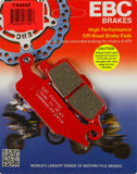 EBC FA444X - Front Carbon Graphite Brake Pads For Yamaha YFM250 Raptor / YFM700 Grizzly