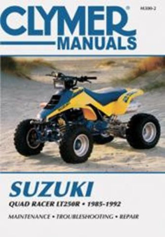 Clymer M380-2 Service & Repair Manual for 1985-92 Suzuki LT250R Quad Racer