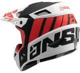 Answer Racing AR7 Hyper Carbon Motocross Helmet - Red/White - Medium