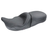 Mustang Super Touring 1-Piece Seat for 2008-18 Harley FLH models - Heated - 79640