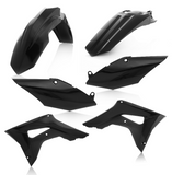 Acerbis Standard Replacment Plastics Kit for 2017-21 Honda CRF 250R/450R - Black - 2630690001