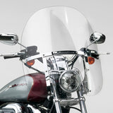National Cycle 2-Up Windshield for Harley Sportster Models - Clear - N21117A